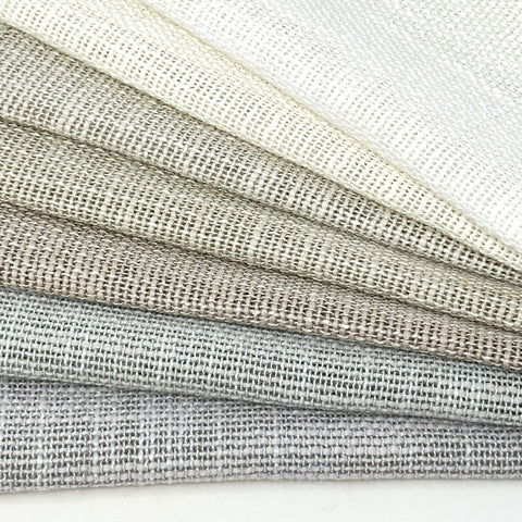 Rough Medium Weight Sheer Blend Linen Fabric by the Yard / 54" Width / CL1127