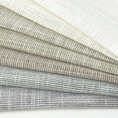 Rough Medium Weight Sheer Blend Linen Fabric by the Yard / 54" Width / CL1127