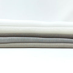 Poly Sheer Faux Linen Fabric by the Yard / 118" Width / CL1122