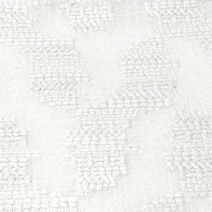 Embroidery Texture Modern Luxury Blend sheer Linen Fabric By The Yard, 53"Width, CL1131