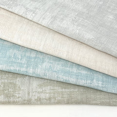 Irregular Geometric 100% Linen Fabric by the Yard / 58" Width / CL1119