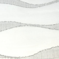 Tassel Waved Sheer Blend Linen Fabric by the Yard / 110" Wide / CL1171