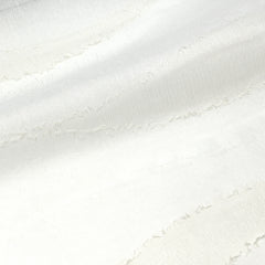 Tassel Waved Sheer Blend Linen Fabric by the Yard / 110" Wide / CL1171