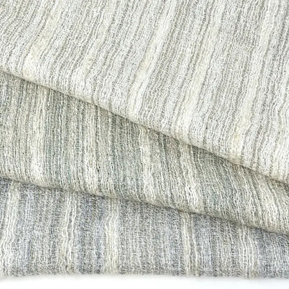 Rough Textured Sheer Blend Linen Fabric by the Yard, 110"Width, CL1170