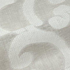 Irregular Geometric Blend Linen Sheer Fabric By The Yard / 54" Width / CL1130