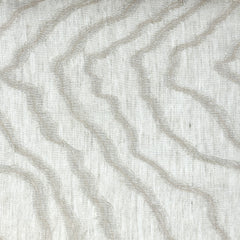 Ruffled Embroidery Blend Linen Fabric / 54" Wide / CL1156