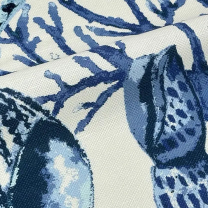 Sea Life Linen Fabric by the Yard, 54"Width, CL1159