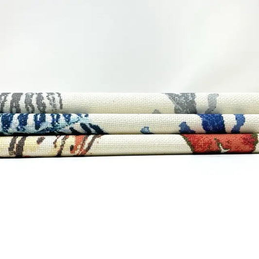 Sea Life Linen Fabric by the Yard | 54"Width | CL1159