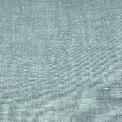 Soft and airy Blended linen sheer Custom Flat Roman shade, CL1161