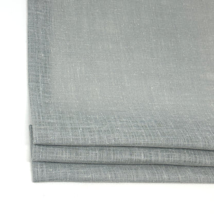 Soft and airy Blended linen sheer Custom Flat Roman shade, CL1161