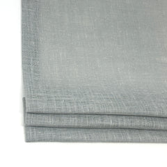Soft and airy Blended linen sheer Custom Flat Roman shade / CL1161
