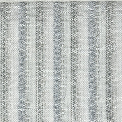 Striped Textured Embroidery Blend Linen Fabric by the Yard / 118" Width / CL1143