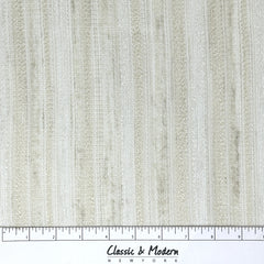 Textured Embroidery Blend Linen Flat Roman Shade / CL1098
