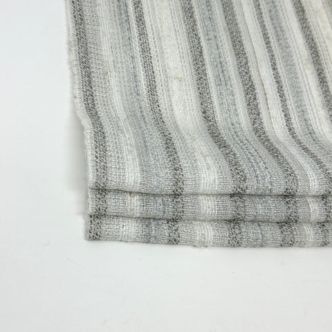 Textured Embroidery Blend Linen Flat Roman Shade / CL1098