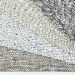 Small Mesh Net Faux Linen Fabric Roman Shade, Farmhouse Roman Shade/CL1069
