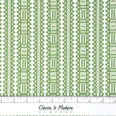 Digital Printed Aztec Stripe Faux Linen Fabric By The Yard/ 57" Width / CL1093