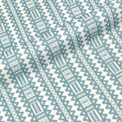 Digital Printed Aztec Stripe Faux Linen Fabric By The Yard/ 57" Width / CL1093