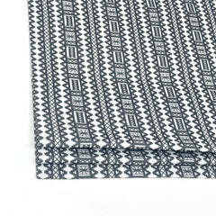 Digital Printed Aztec Stripe Faux Linen Fabric By The Yard/ 57" Width / CL1093