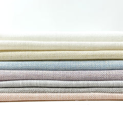 Glitter Faux Linen Linen Fabric By The Yard / 57" Width / CL1082