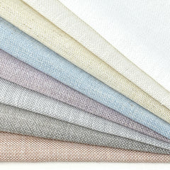 Glitter Faux Linen Linen Fabric By The Yard / 57" Width / CL1082