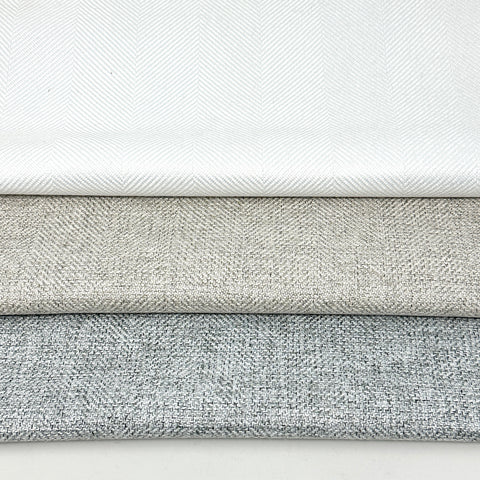 Blackout Room Darkening Faux Linen Fabric By The Yard / 54" Width / CL1097