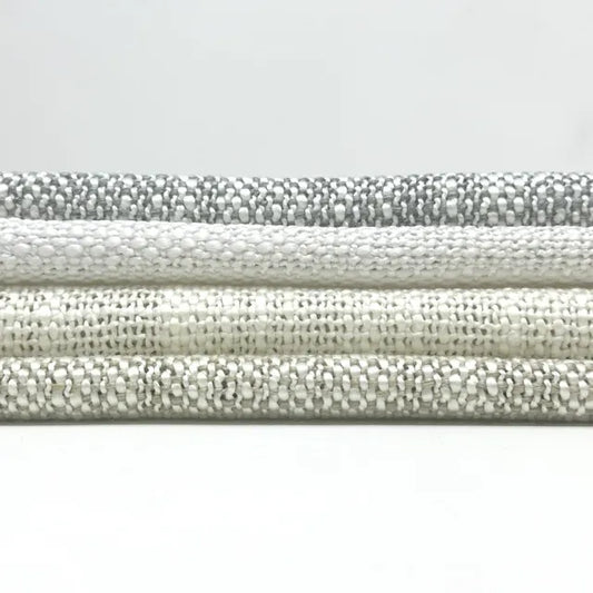 Three strands of beaded cord on a white background