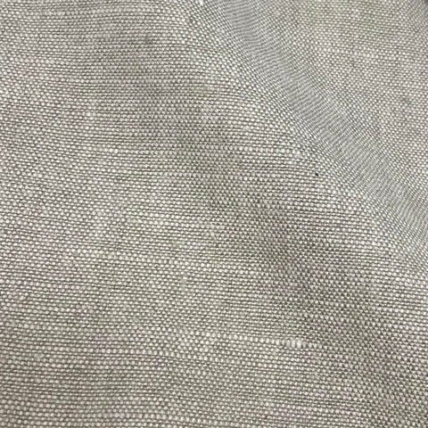 3 1/2" Wide Stripe 100% Natural Linen Fabric By The Yard, Curtain, Drapery, Table Top, Home Decor, 55" Width/CL1003