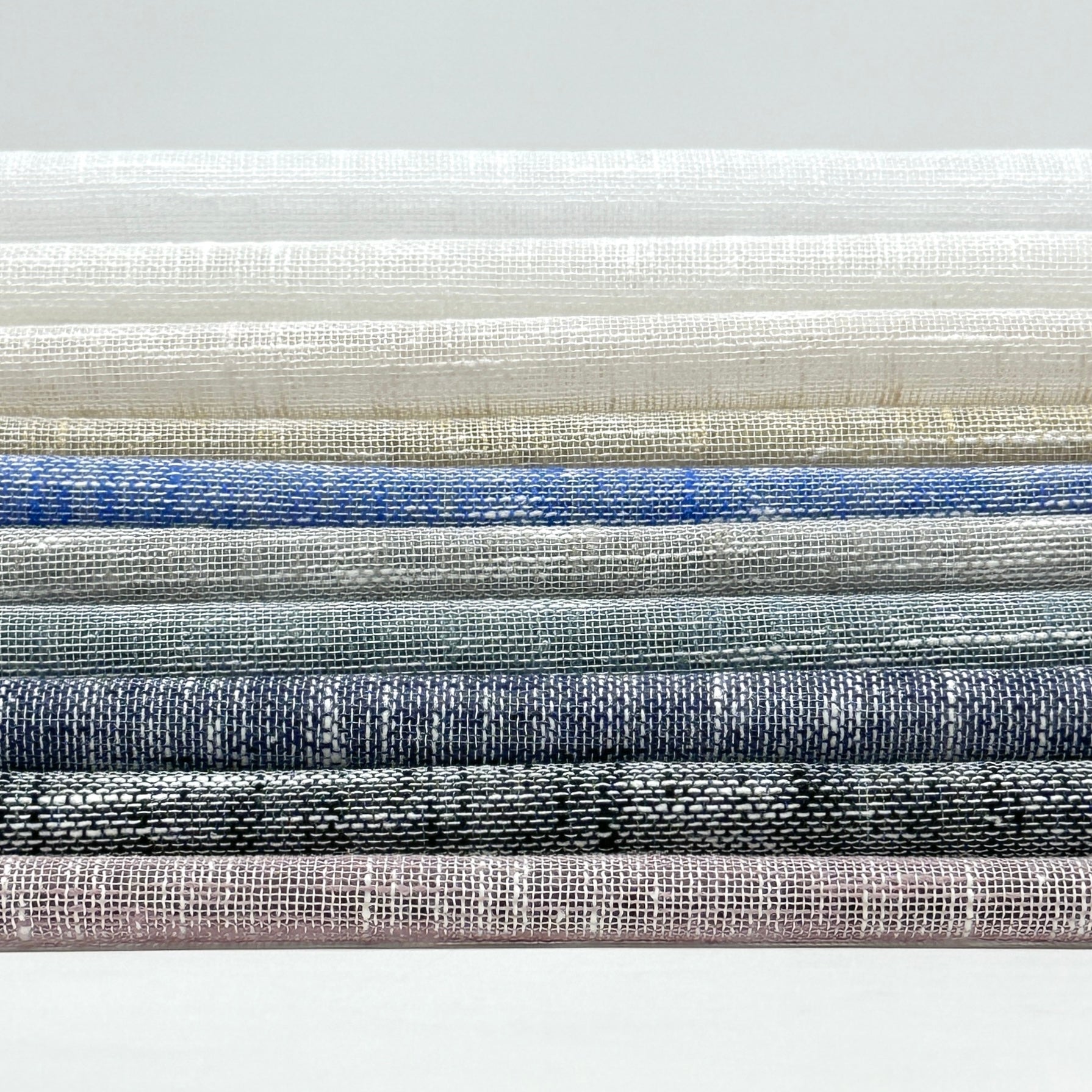 Dark Gray Faux Rustic Texture Linen Flat Roman Shade/CL1034 - Classic & Modern Home