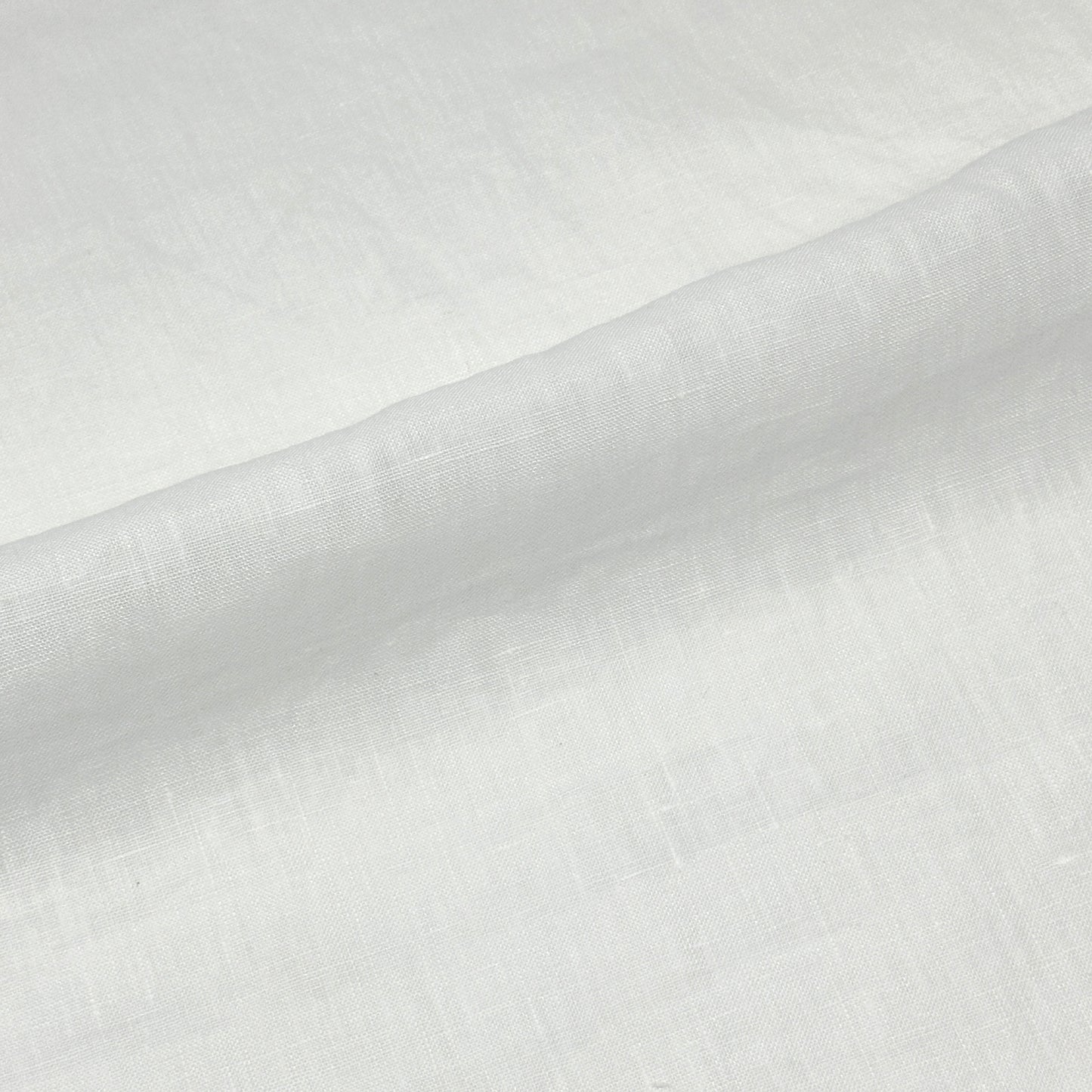 White Stonewashed 100% Organic Natural French Linen Roman Shade, CL1058