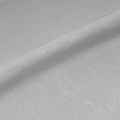 Light Gray Stonewashed 100% Organic Natural French Linen Roman Shade / CL1058