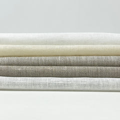 Textured Rustic Old 100% Natural Sheer Linen Fabric By The Yard / 57" Width / CL1075