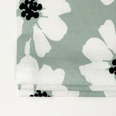 Poppy Seed Floral Print 100% Linen Fabric by the Yard / 57" Width / CL1175