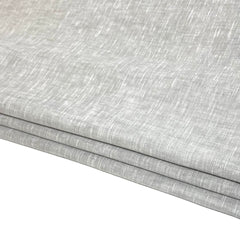 Light Gray Faux Texture Linen Flat Roman Shade/CL1034