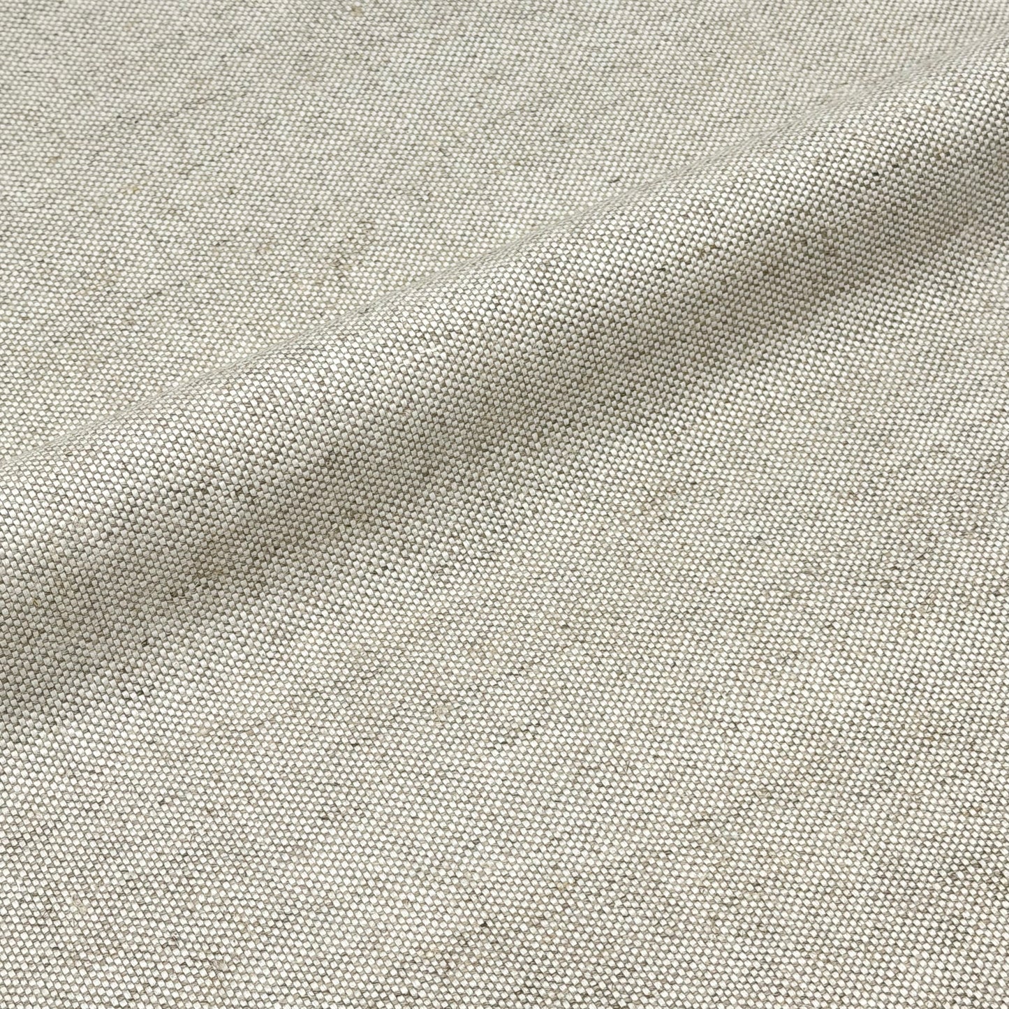 Solid Blend Medium Weight Linen Flat Roman Shade, CL1038