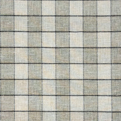 Two Tone Checkered Blend Linen Fabric By The Yard / 54" Width / CL1181