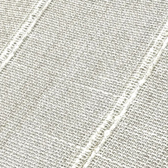 Stripe Embroidery Blend Linen Fabric, 118"Width, CL1060