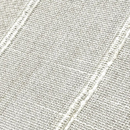 Stripe Embroidery Blend Linen Fabric, 118"Width, CL1060