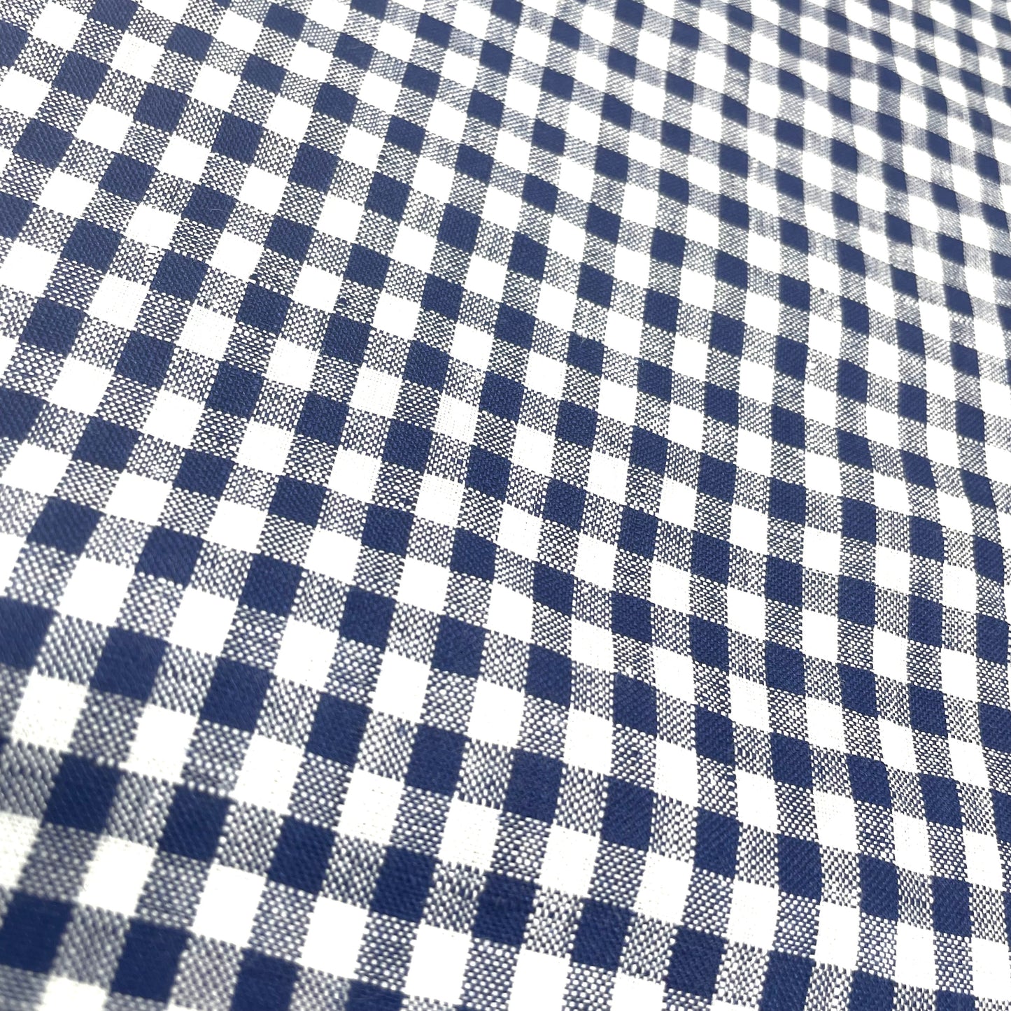 Checkered Pattern 100% Natural Linen Fabric By The Yard/CL1083 - Classic & Modern Home