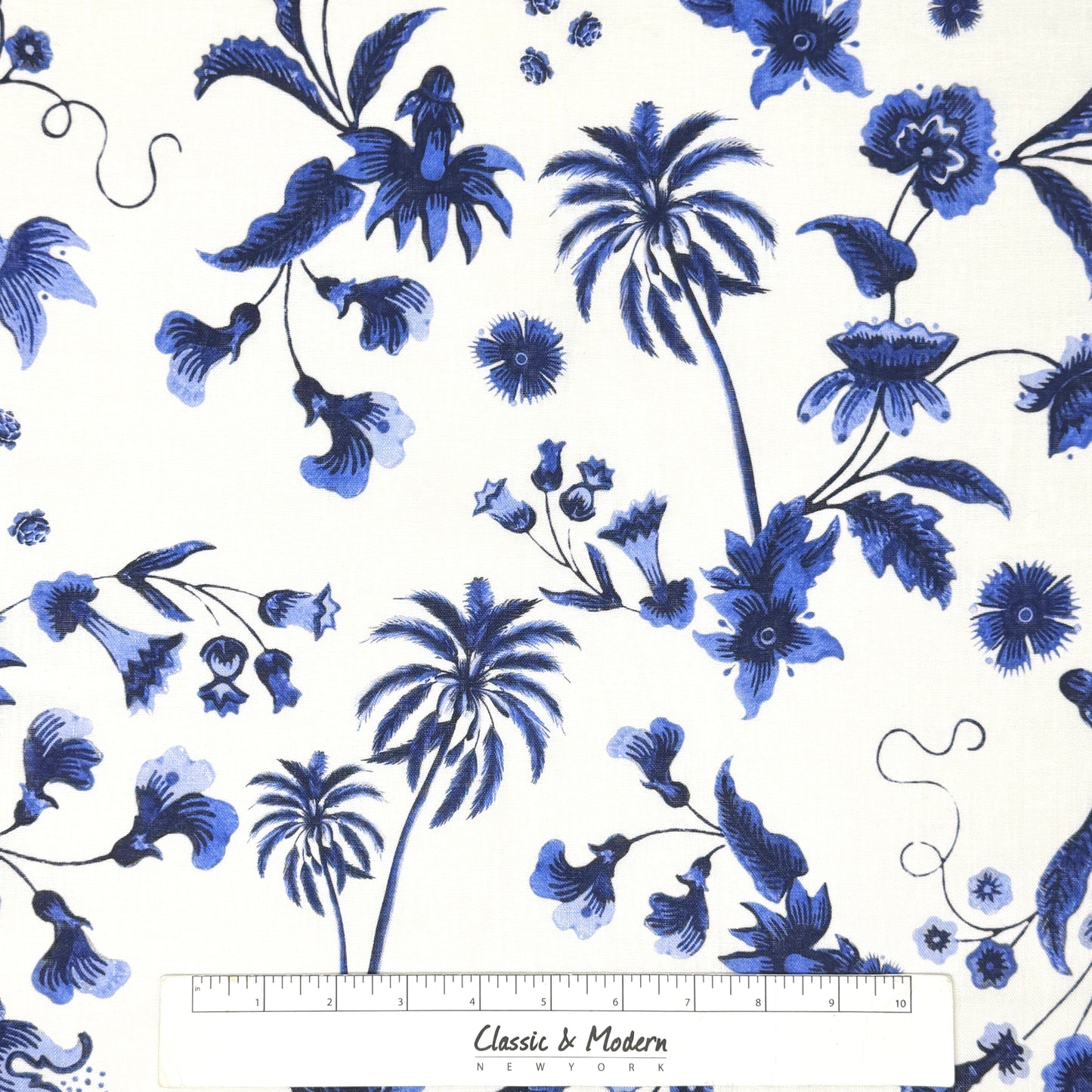 Blossom Flower Handkerchief Light Weight 100% Linen Fabric By The Yard, 57"Width, CL1111