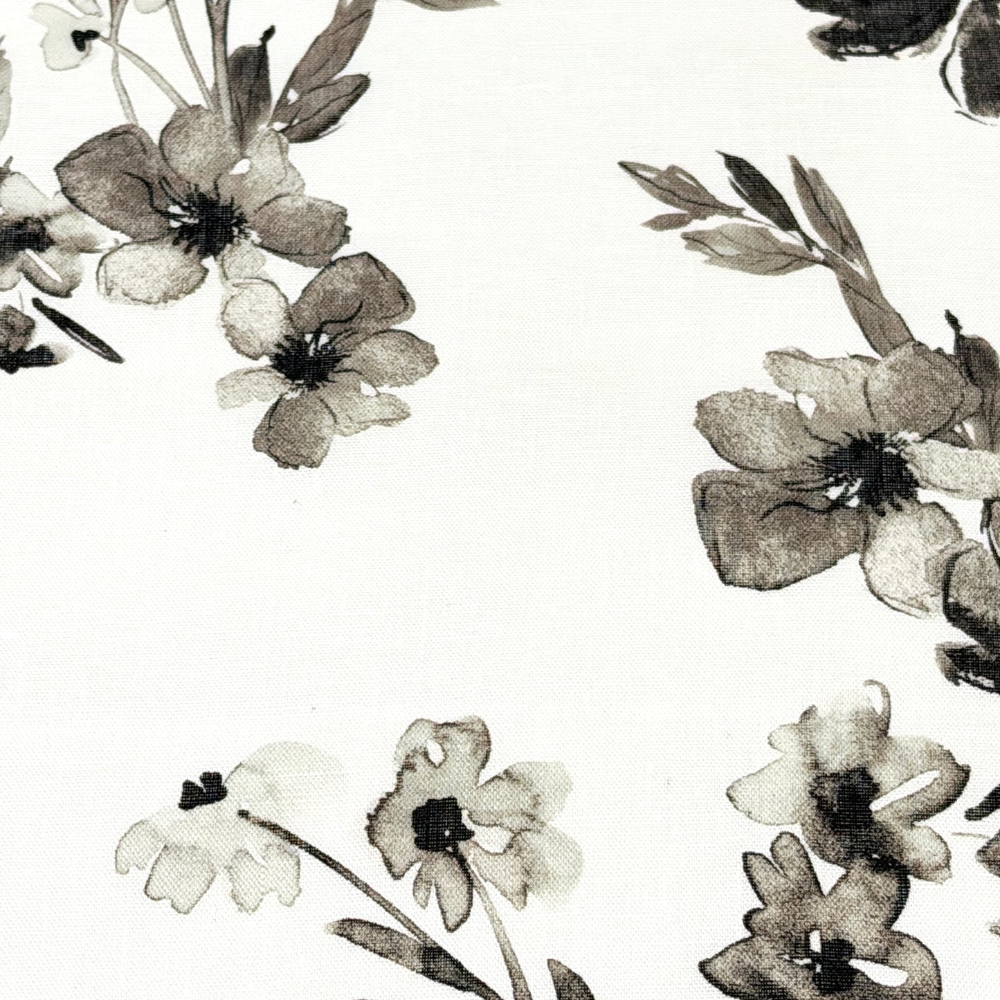 Ripples of bloom floral Handkerchief Light Weight 100% Linen Fabric By The Yard, 57"Width, CL1112