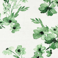 Ripples of bloom floral Handkerchief Light Weight 100% Linen Fabric By The Yard/57" Width/CL1112