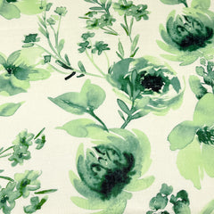 Water Roses Light Weight 100% Linen Fabric By The Yard/57" Width/CL1105