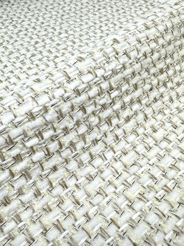 Rough Rustic Textured Linen Blend Fabric By The Yard /  54" Width / CL1147