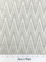 Chevron Pattern Blend Linen Fabric By The Yard / 57" Width / CL1140