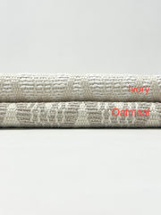 Chevron Pattern Blend Linen Fabric By The Yard / 57" Width / CL1140