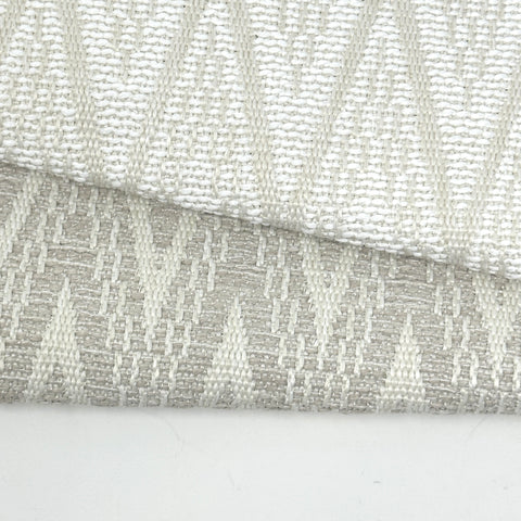Chevron Pattern Blend Linen Fabric By The Yard / 57" Width / CL1140