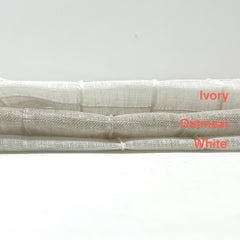 Seamed Blend Linen Flat Relaxed Casual Roman Shade, Farmhouse contemporary Roman Shade/CL1086
