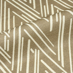 Geometric Modern Print Linen Blend Fabric by the Yard/54" Width/CL1146
