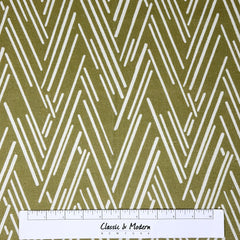 Geometric Modern Print Linen Blend Fabric by the Yard/54" Width/CL1146