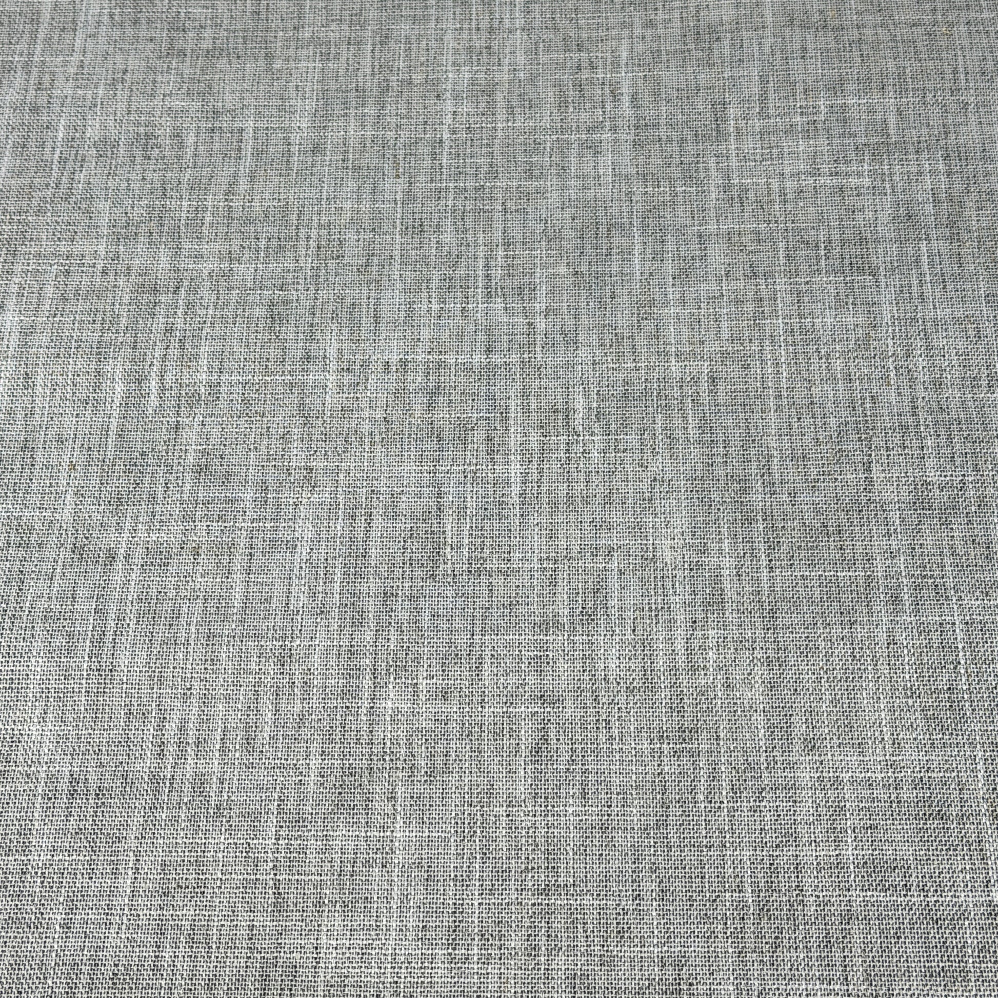 3 Pass Blackout Faux Linen Flat Roman Shade/CL1185 - Classic & Modern Home